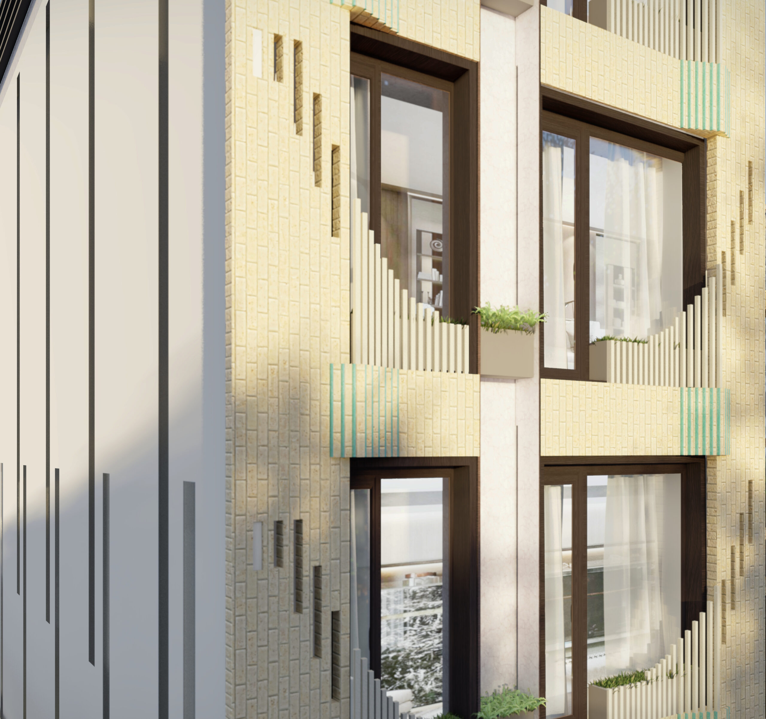 facade project of Chizar residential